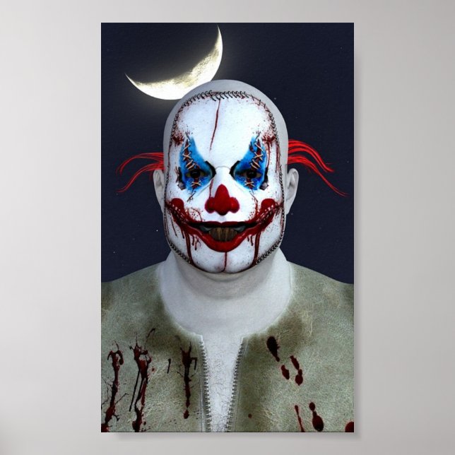 Creepy Clown Poster (Framsidan)
