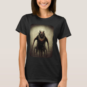 Creepy Clown Shirt Evil Scary Clown Inš Horror T