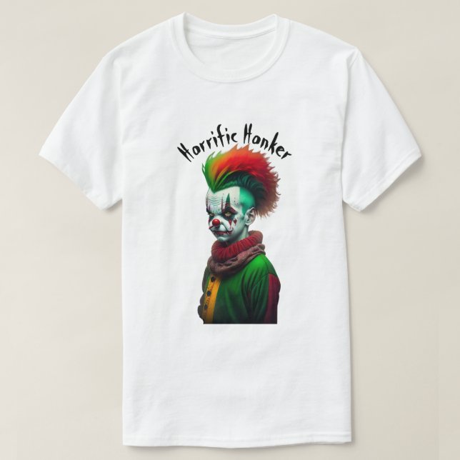 Creepy Clown T-Shirt (Design framsida)