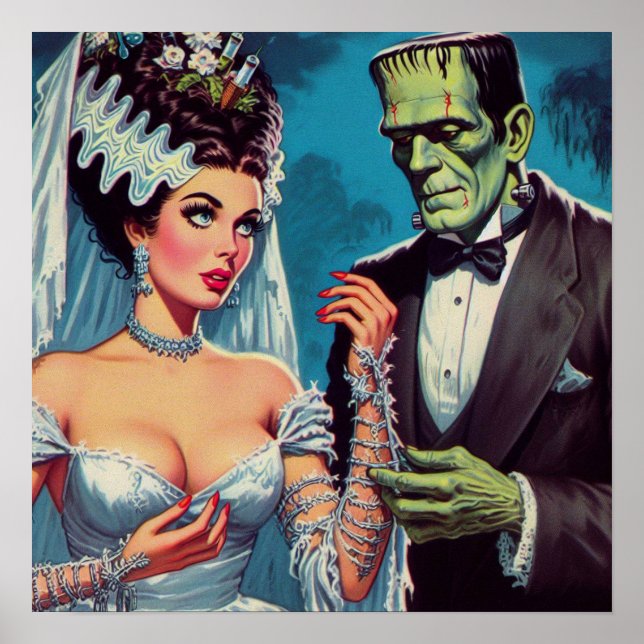 Creepy Couple Poster (Framsidan)