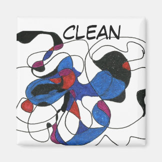 "Creepy Crawly" Abstrakt Dishwasher Status Magnet