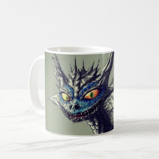 Creepy Creature Kaffemugg (Framsida vänster)