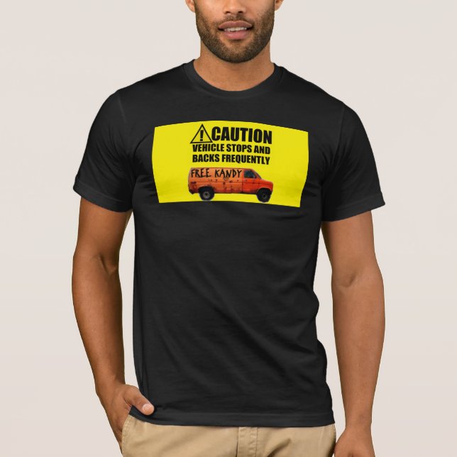 Creepy Creeper Van T Shirt (Framsida)