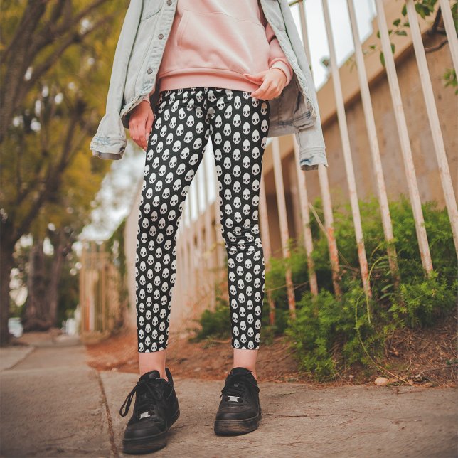 Creepy Cute-Döskallar Leggings (Skapare uppladdad)