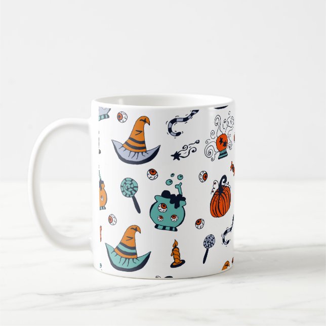 Creepy Cute Halloween Kaffemugg (Vänster)