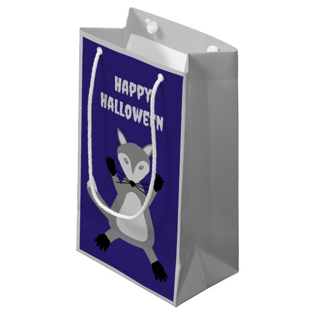 Creepy Cute Halloween Varg Anpassningsbar (Framsidan Vinklad)