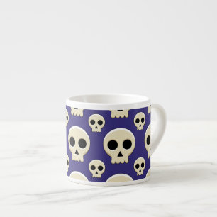 Creepy Cute Kawaii Goth Skull Espressomugg