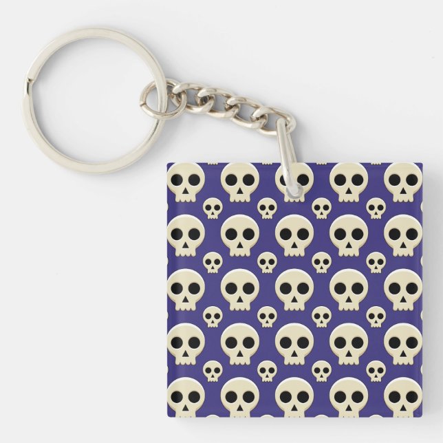 Creepy Cute Kawaii Goth Skull Mönster (Framsidan)