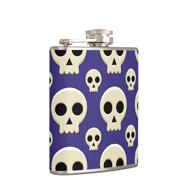 Creepy Cute Kawaii Goth Skull Mönster Fickplunta (Höger)