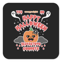 Creepy Cute Kawaii Halloween Ghost Board