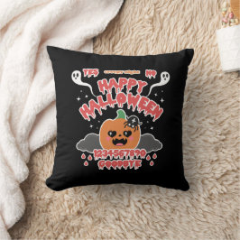 Creepy Cute Kawaii Halloween Ghost Board Kudde