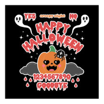 Creepy Cute Kawaii Halloween Ghost Board