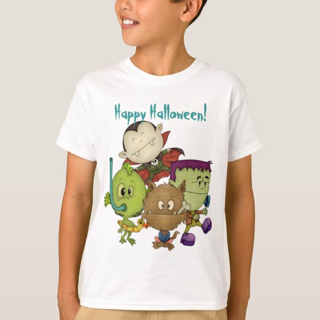 Creepy Cuties Barn Shirt Tee Shirt (Framsida)