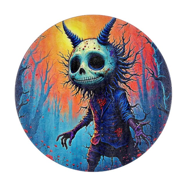 Creepy Demon in Spooky Skogen Design (Framsidan)