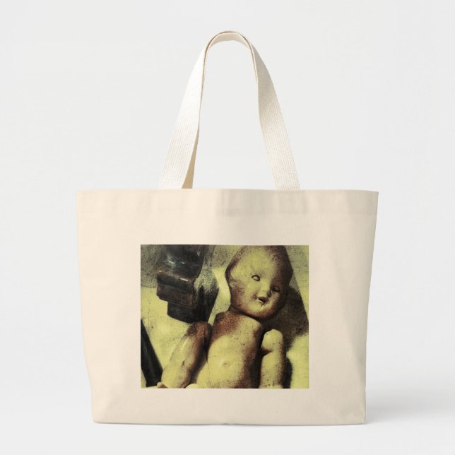 Creepy Doll Jumbo Tygkasse (Framsidan)
