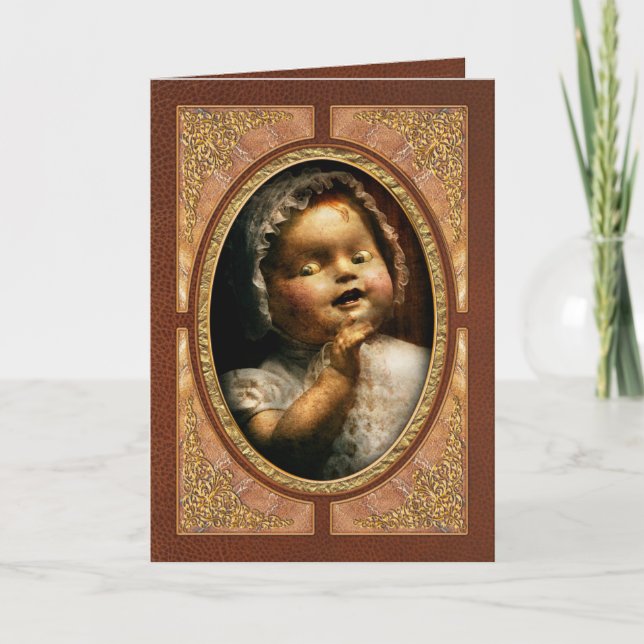 Creepy - Doll - Kom leker med mig Kort (Framsida)