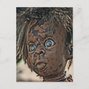 Creepy Doll Vykort
