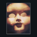 Creepy Doll Vykort<br><div class="desc">Mall för vykort-Lodrät</div>