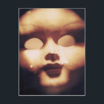 Creepy Doll Vykort<br><div class="desc">Mall för vykort-Lodrät</div>