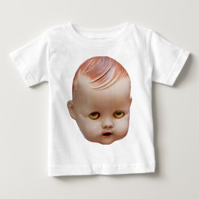 Creepy Doll's Head T-shirt (Framsida)