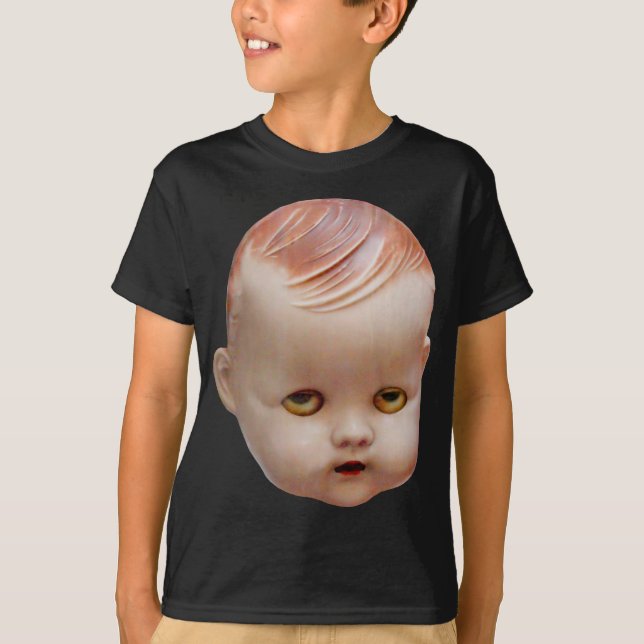 Creepy Doll's Head Tee Shirt (Framsida)