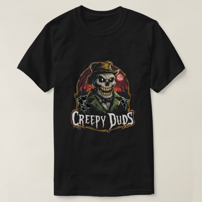 Creepy Duds T Shirt (Design framsida)
