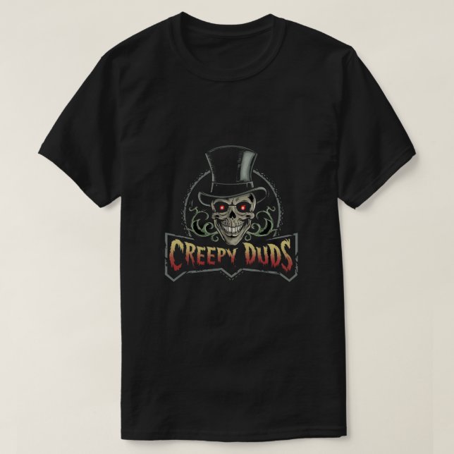 Creepy Duds T Shirt (Design framsida)