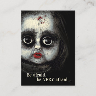 Creepy Eerie Doll BE Afraid Halloween