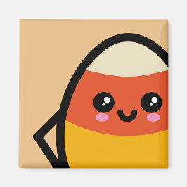 Creepy Egg Candy corn - Halloween Magnet