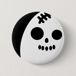 Creepy Egg Skull-Halloween Knapp