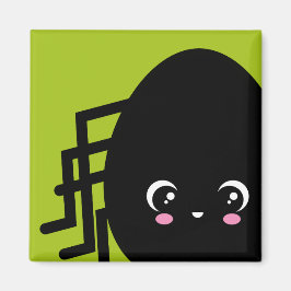 Creepy Egg Spider - Halloween Magnet