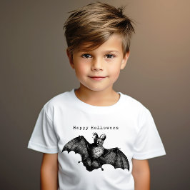 Creepy Flies Vintage Fladdermus Halloween T Shirt
