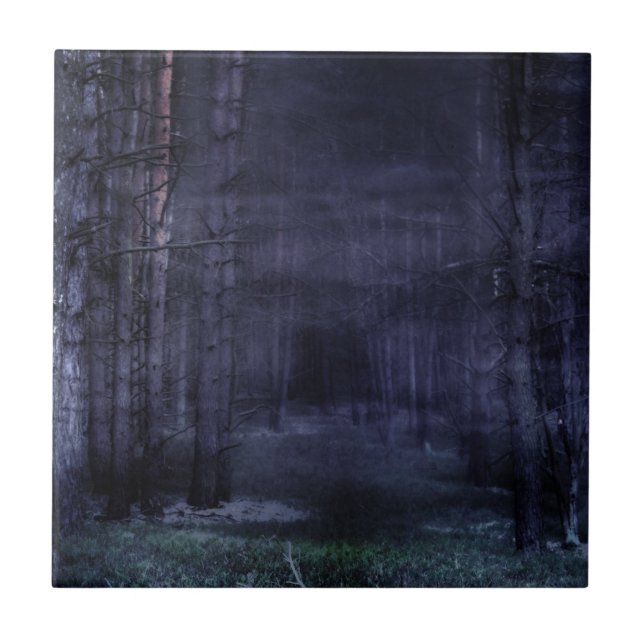 Creepy Forest Kakelplatta (Framsidan)