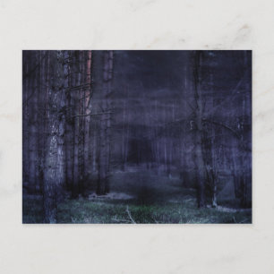 Creepy Forest Vykort
