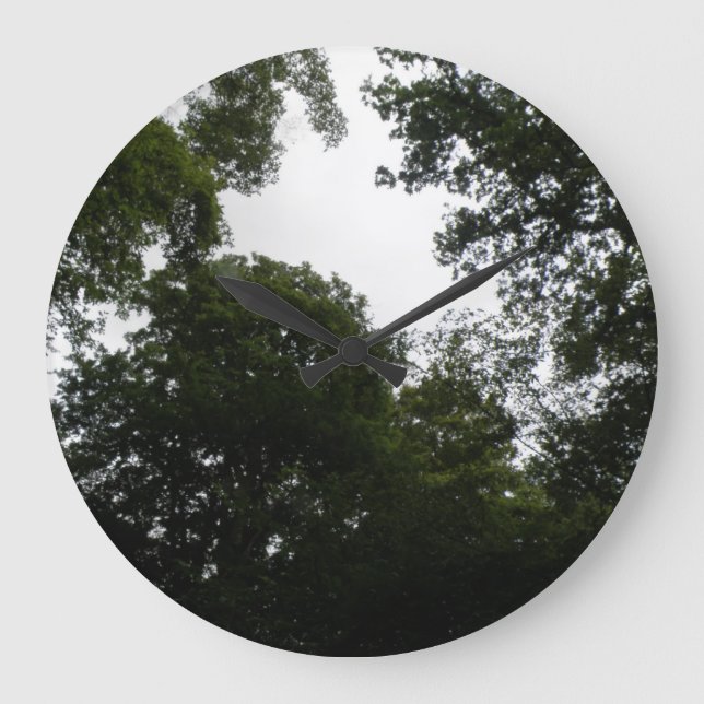 Creepy Forest Wall Clock Stor Klocka (Framsida)