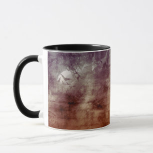 Creepy Full Moon och Fladdermus Mönster Halloween Mugg