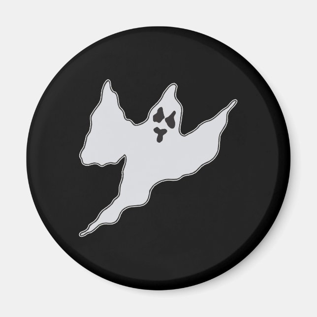 Creepy Ghost Magnet (Framsidan)