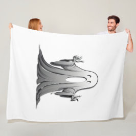 Creepy Ghost of Salem Fleecefilt