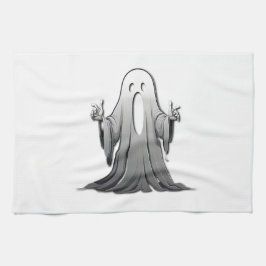 Creepy Ghost of Salem Kökshandduk