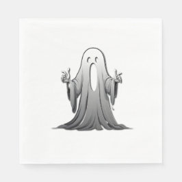 Creepy Ghost of Salem Pappersservett