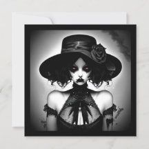 Creepy Gothic Girl Halloween