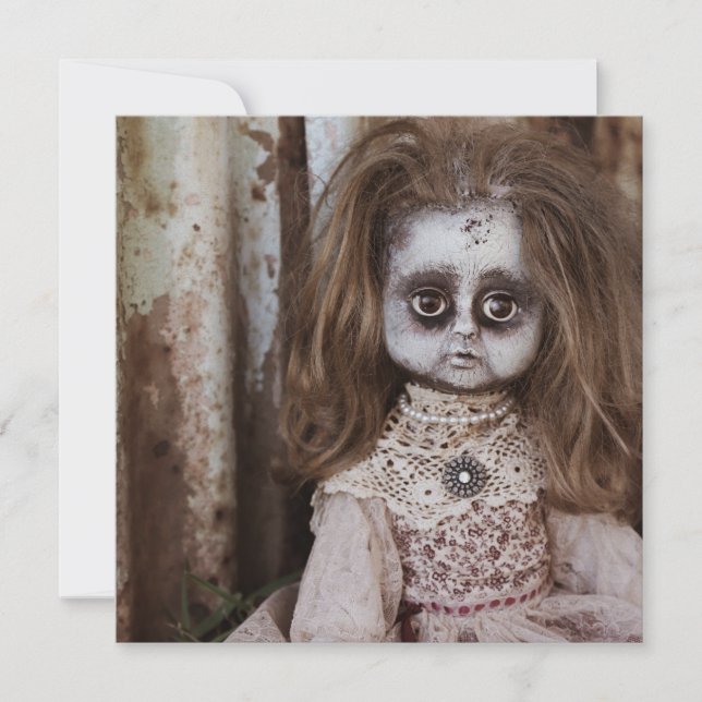 Creepy Gothic Porcelain Doll Victorian Goth (Framsida)