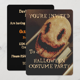 Creepy Guy Halloween fest-inbjudan Inbjudningar