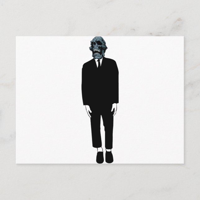 Creepy Guy Vykort (Framsida)