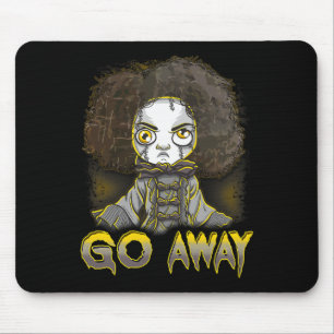 Creepy Halloween Doll Scary Horror Monster Ansikte Musmatta