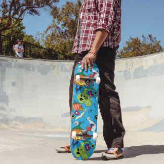 Creepy Halloween Essentials Mini Skateboard Bräda 18,5 Cm
