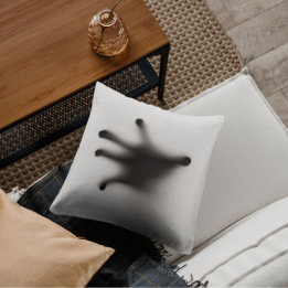 Creepy Halloween Ghost Hand Dekorativ kudde