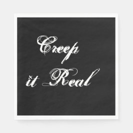 Creepy Halloween Pappersservett