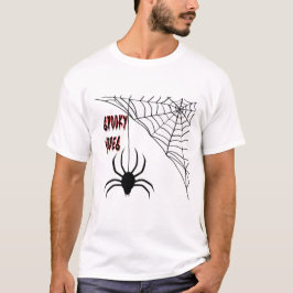 Creepy Halloween-Spindelnät T Shirt