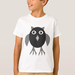 Creepy Halloween Uggla Kids T Shirt